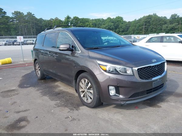 2016 KIA SEDONA SX