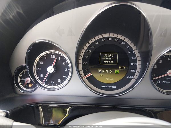 2012 MERCEDES-BENZ E 63 AMG