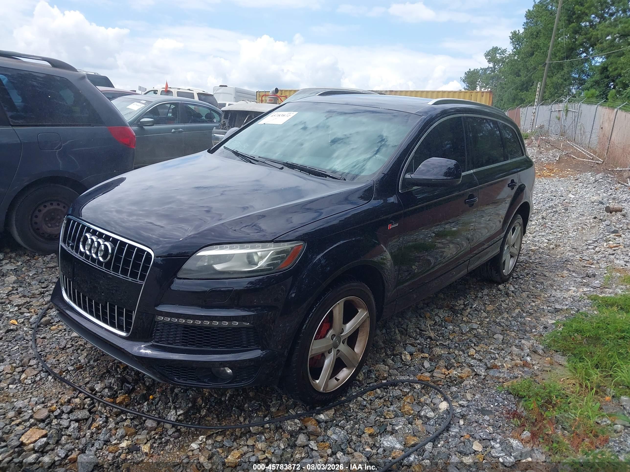 2014 AUDI Q7 3.0T S LINE PRESTIGE