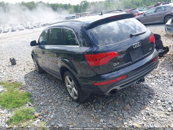 2014 AUDI Q7 3.0T S LINE PRESTIGE