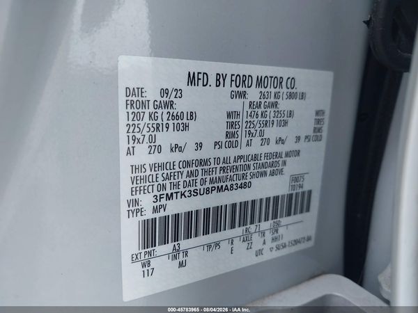 2023 FORD MUSTANG MACH-E PREMIUM