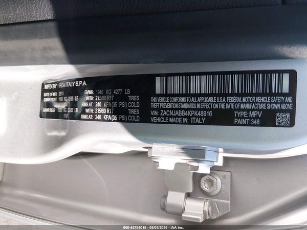 2019 JEEP RENEGADE ALTITUDE FWD
