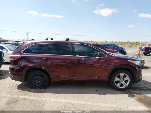 2016 TOYOTA HIGHLANDER LIMITED V6
