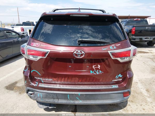 2016 TOYOTA HIGHLANDER LIMITED V6