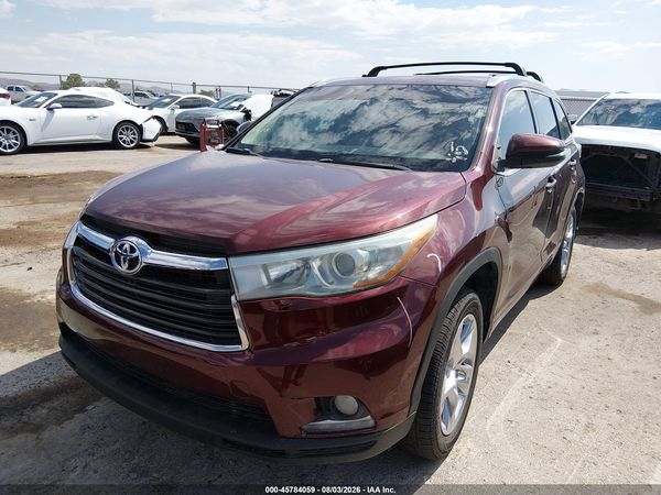 2016 TOYOTA HIGHLANDER LIMITED V6
