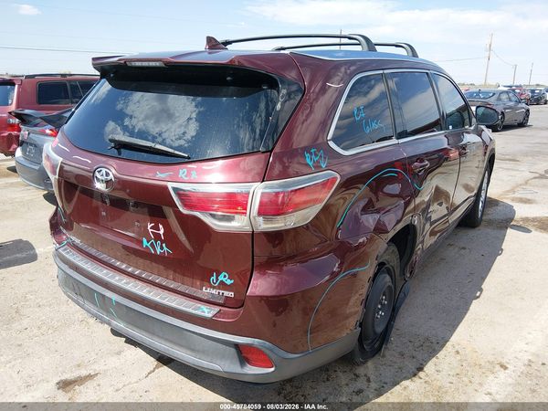 2016 TOYOTA HIGHLANDER LIMITED V6
