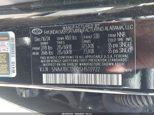 2025 HYUNDAI TUCSON SEL