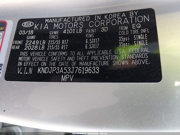 2018 KIA SOUL +