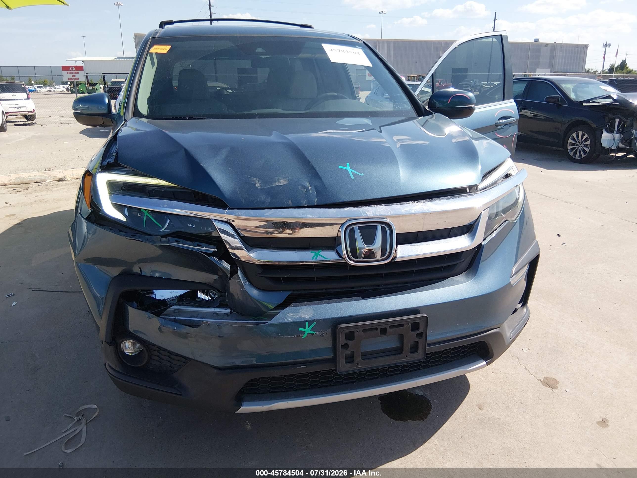 2020 HONDA PILOT 2WD EX