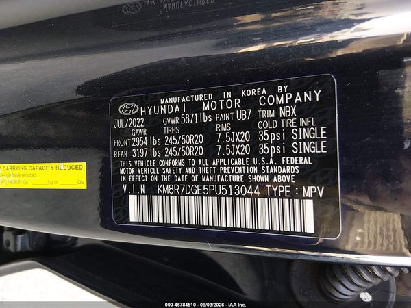 2023 HYUNDAI PALISADE CALLIGRAPHY