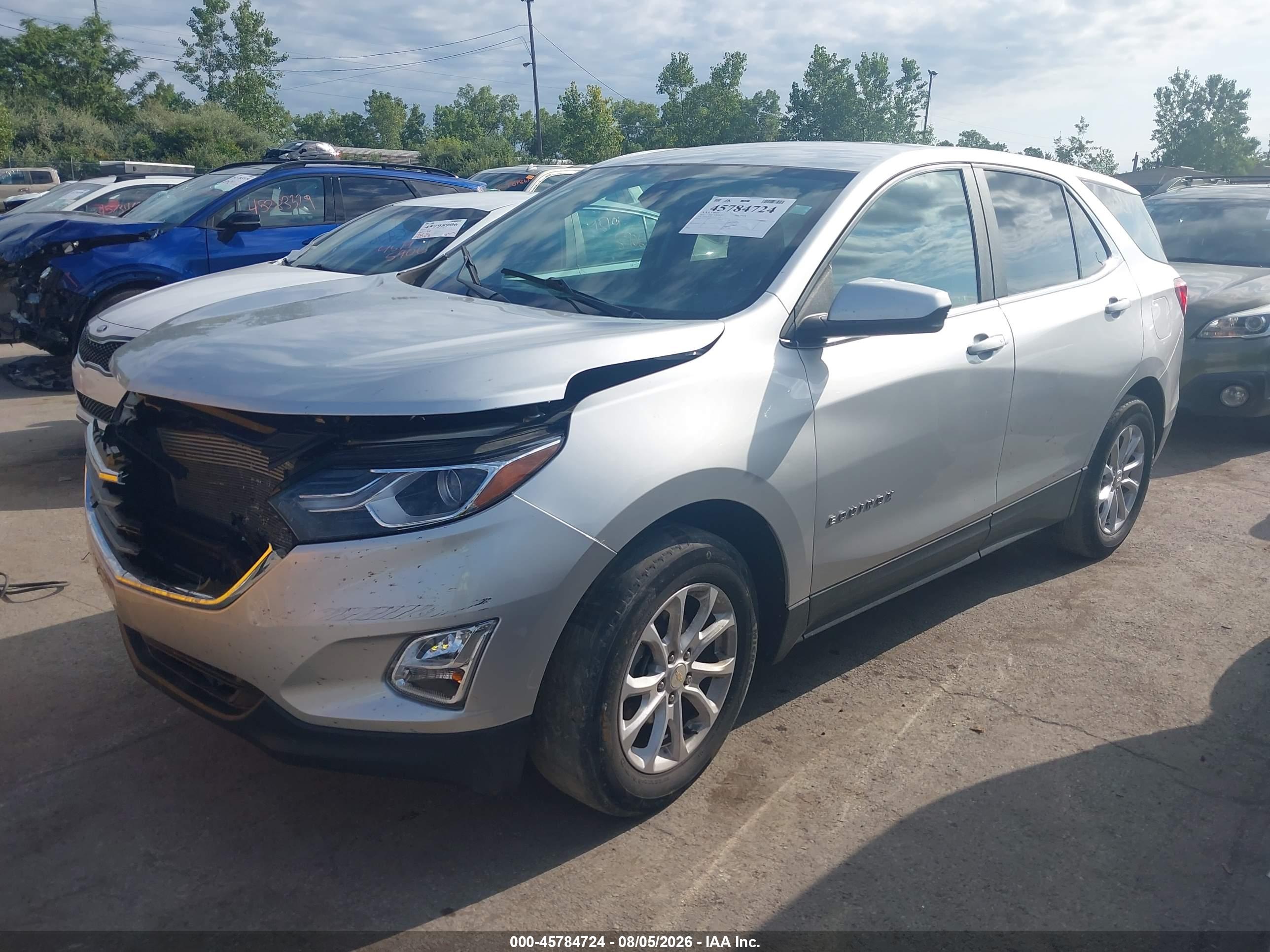 2021 CHEVROLET EQUINOX FWD LT — I2