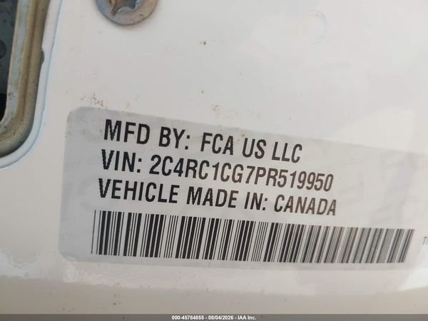 2023 CHRYSLER VOYAGER LX