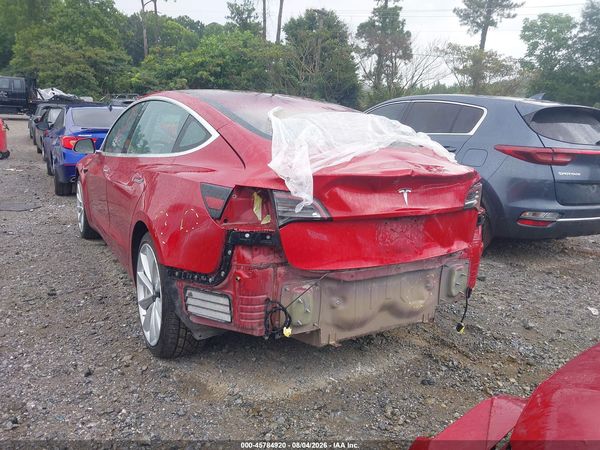 2018 TESLA MODEL 3 LONG RANGE/MID RANGE