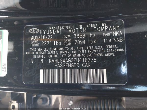 2023 HYUNDAI ELANTRA SEL