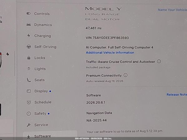 2023 TESLA MODEL Y