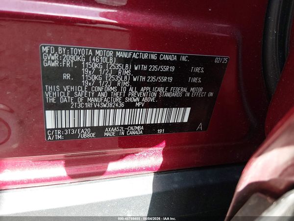 2025 TOYOTA RAV4 XLE PREMIUM