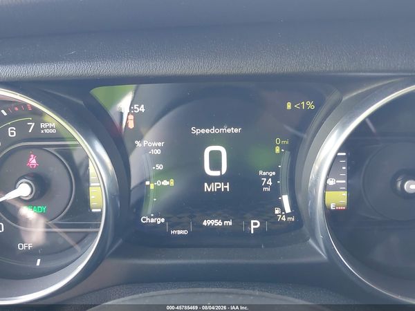 2021 JEEP WRANGLER 4XE UNLIMITED SAHARA 4X4