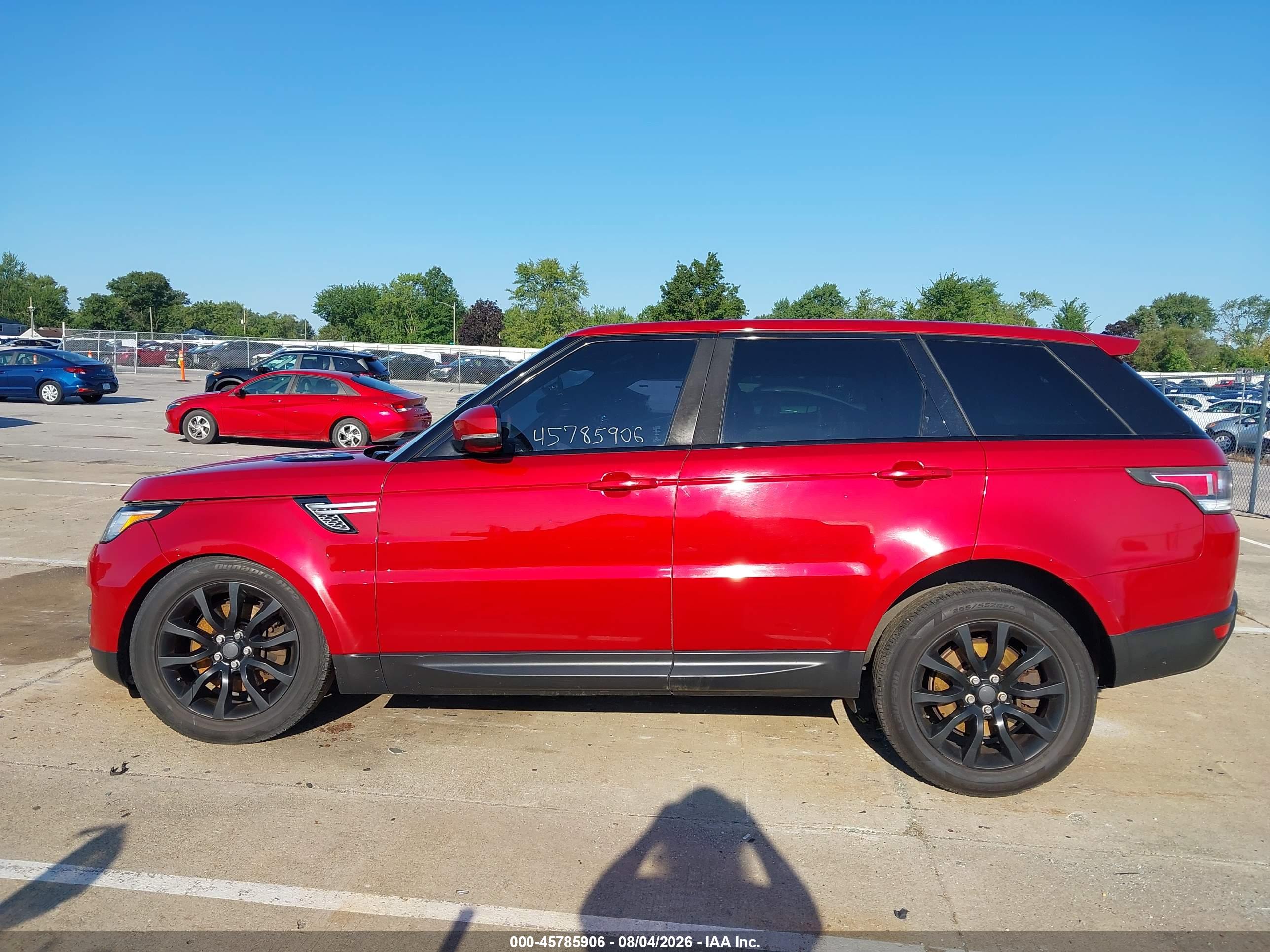 2014 LAND ROVER RANGE ROVER SPORT 3.0L V6 SUPERCHARGED HSE