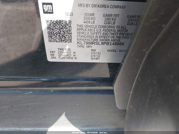 2023 CHEVROLET TRAILBLAZER AWD LT — I9