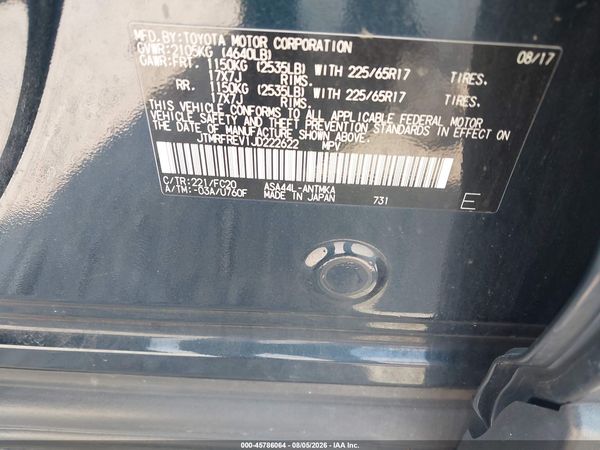 2018 TOYOTA RAV4 XLE