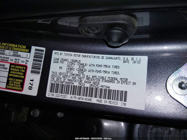 2023 TOYOTA TACOMA SR5 V6