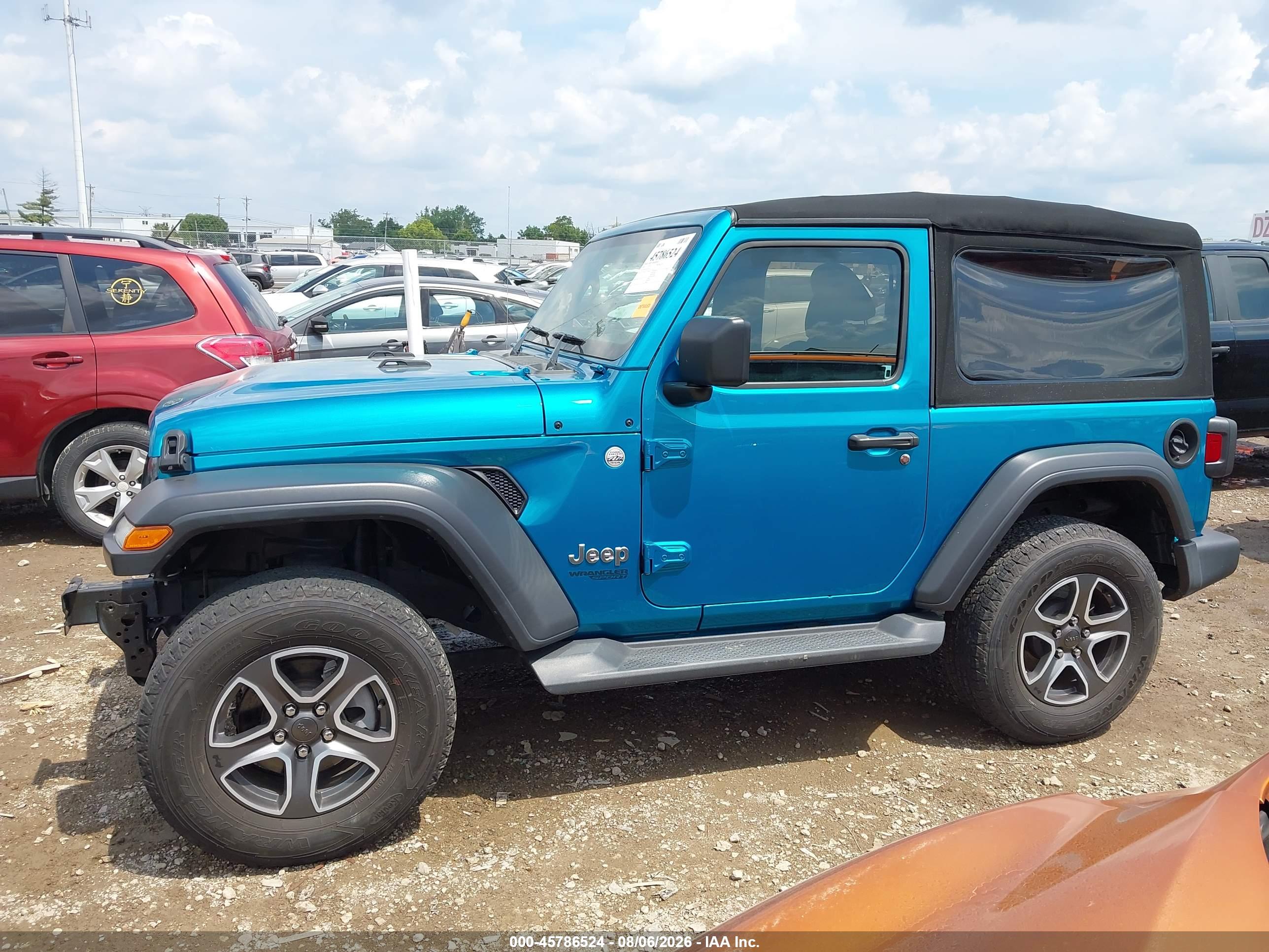 2020 JEEP WRANGLER SPORT S 4X4
