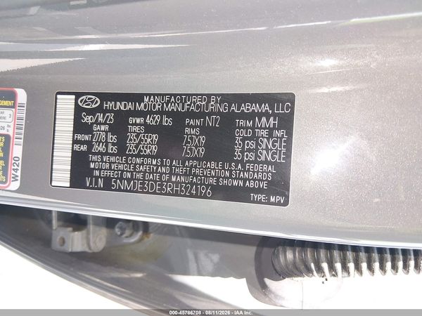2024 HYUNDAI TUCSON LIMITED