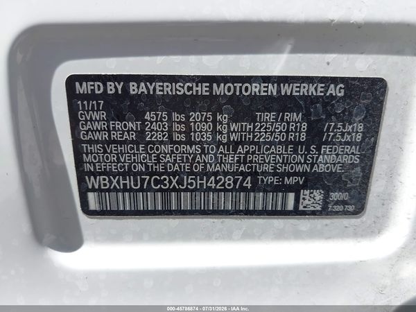 2018 BMW X1 SDRIVE28I