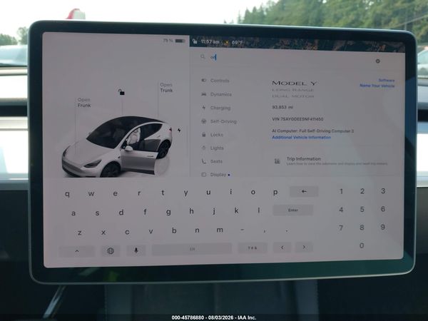 2022 TESLA MODEL Y