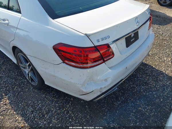 2016 MERCEDES-BENZ E 350 4MATIC