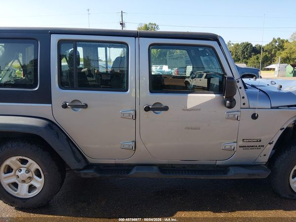 2016 JEEP WRANGLER UNLIMITED SPORT RHD