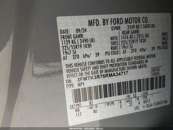 2024 FORD MUSTANG MACH-E PREMIUM