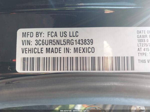 2024 RAM 2500