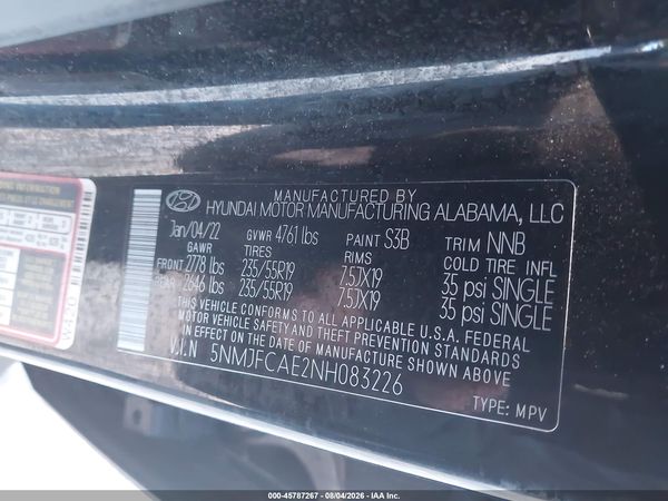 2022 HYUNDAI TUCSON SEL