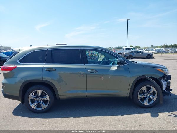 2019 TOYOTA HIGHLANDER LIMITED PLATINUM