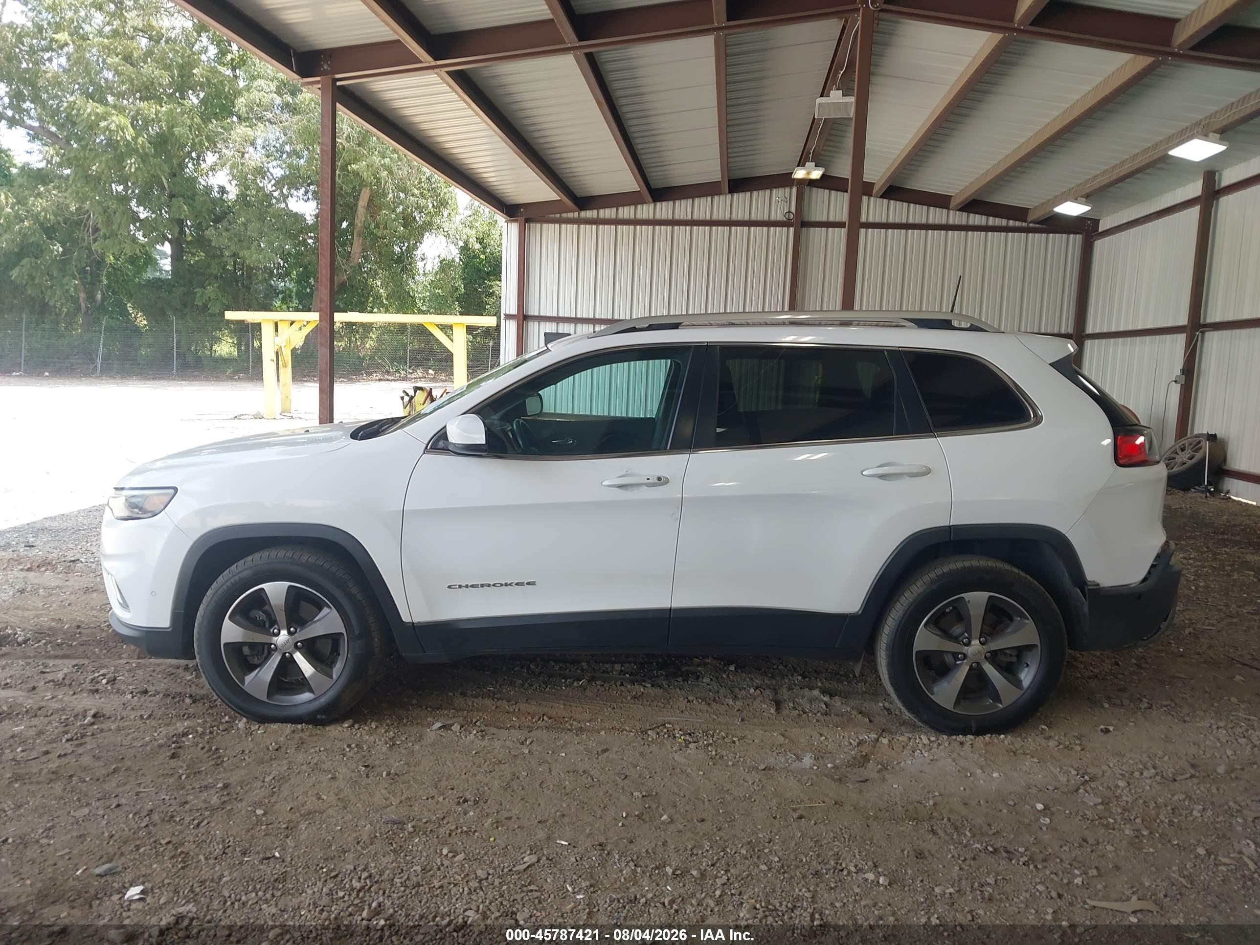 2019 JEEP CHEROKEE LIMITED 4X4