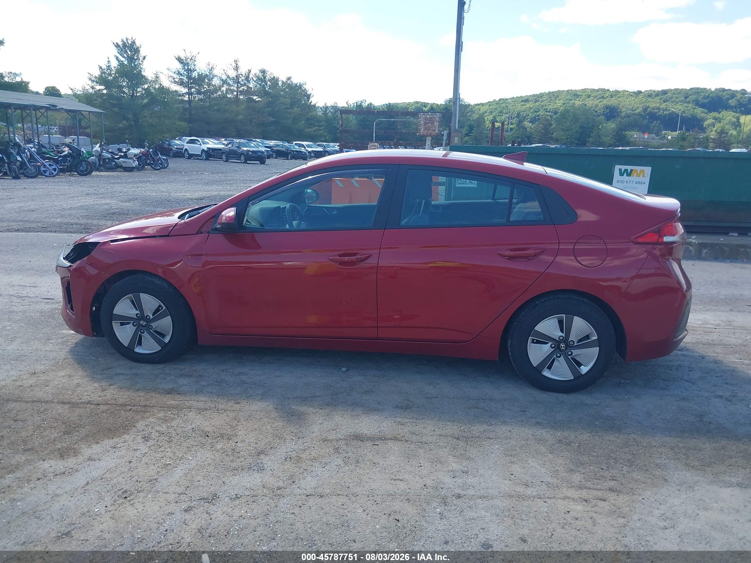 2022 HYUNDAI IONIQ HYBRID BLUE