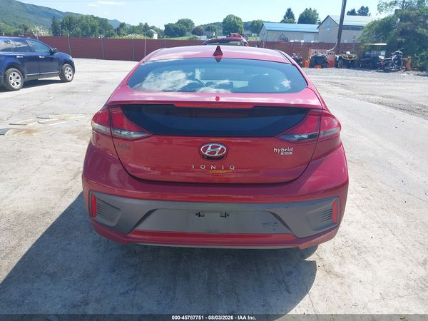 2022 HYUNDAI IONIQ HYBRID BLUE