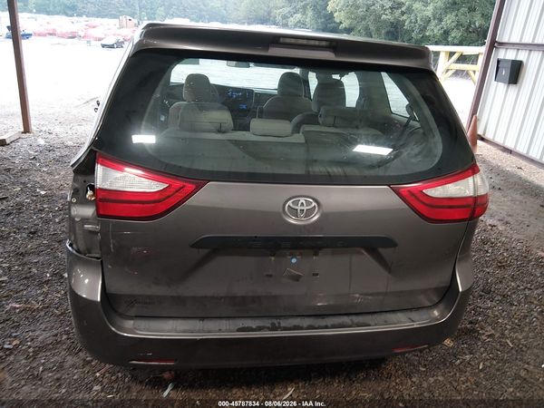 2017 TOYOTA SIENNA L 7 PASSENGER