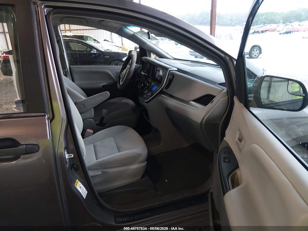 2017 TOYOTA SIENNA L 7 PASSENGER