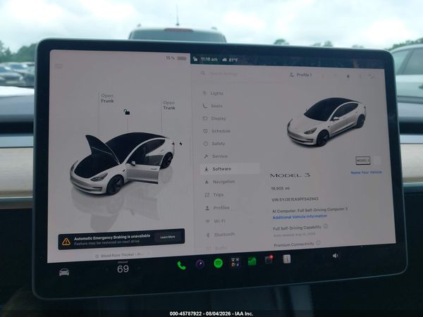 2023 TESLA MODEL 3 REAR-WHEEL DRIVE