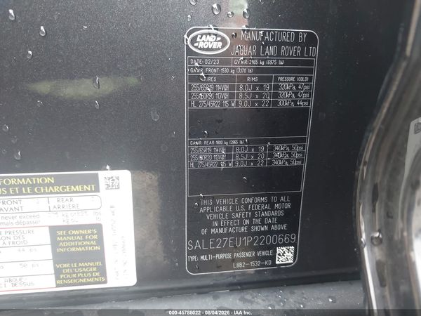 2023 LAND ROVER DEFENDER 110 X-DYNAMIC SE