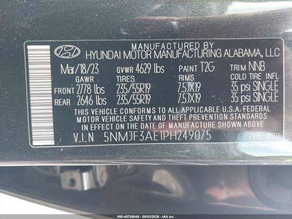 2023 HYUNDAI TUCSON SEL