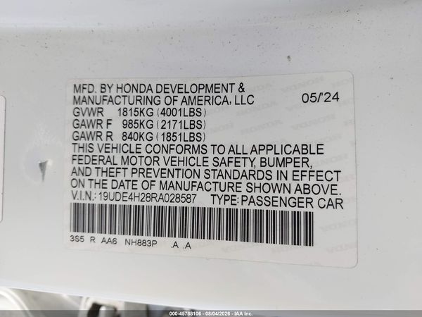 2024 ACURA INTEGRA BASE