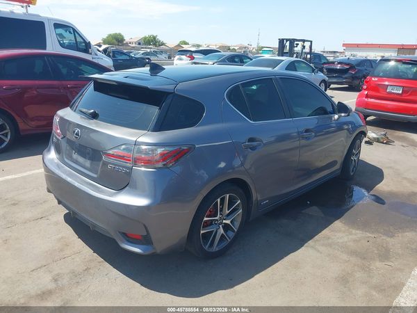 2017 LEXUS CT 200H