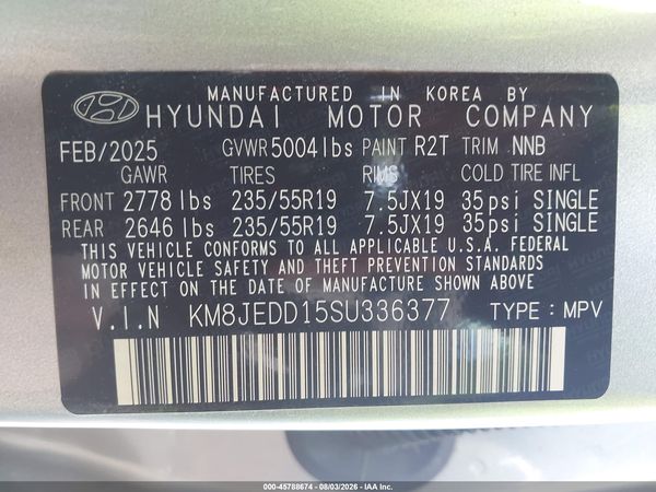 2025 HYUNDAI TUCSON HYBRID LIMITED