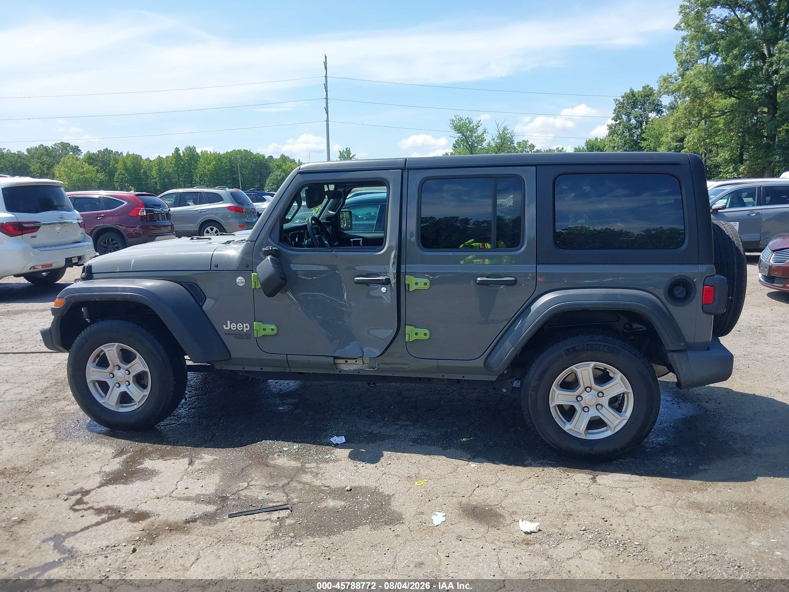 2021 JEEP WRANGLER UNLIMITED SPORT S 4X4