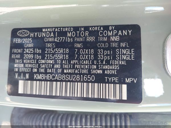 2025 HYUNDAI KONA SEL