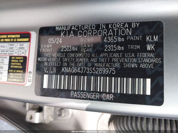 2025 KIA K5 GT-LINE