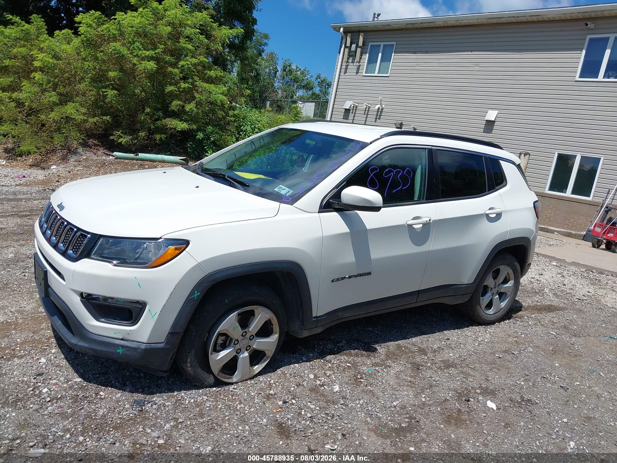 2018 JEEP COMPASS LATITUDE 4X4
